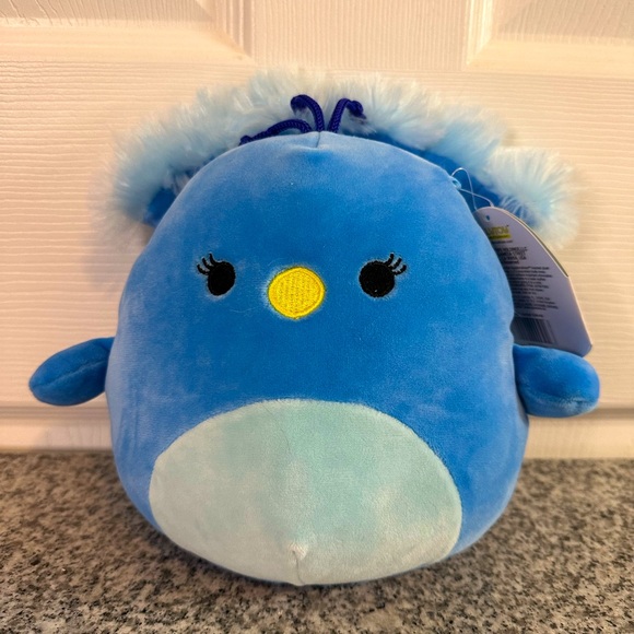 Squishmallows Toys Nwt 8 Priscilla Peacock Baby Tag Aldis Exclusive